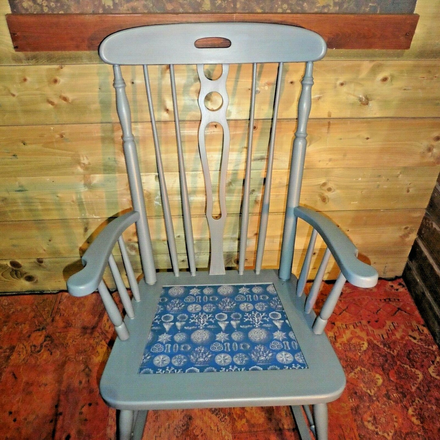 114.....Gorgeous Vintage Rocking Chair / Upcycled Rocking Chair ( sold )