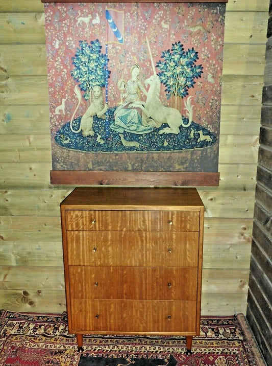 404.....Lovely Retro 4 Drawer Chest / Mid Century Modern Chest Of Drawers ( SOLD )
