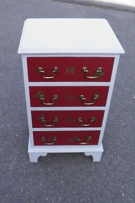 SMALL BEDSIDE CHEST OF DRAWERS , BESIDE CABINET,