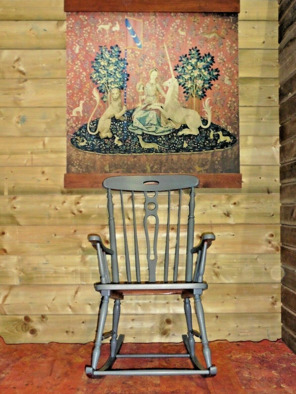 114.....Gorgeous Vintage Rocking Chair / Upcycled Rocking Chair ( sold )