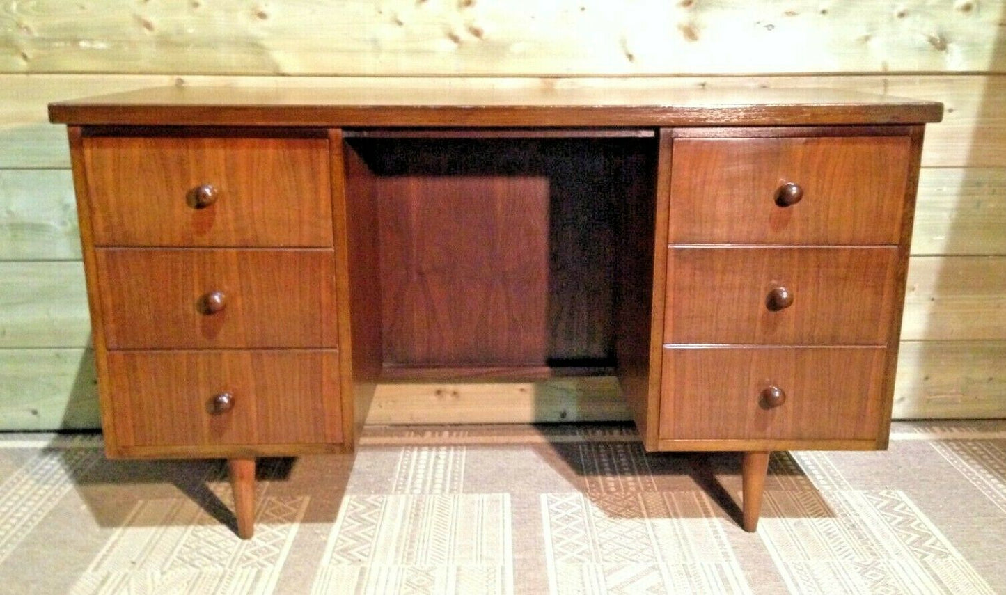 Retro Desk / Mid Century Modern Danish Style Desk