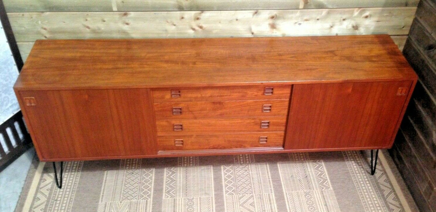 Magnificent Danish Retro Teak Sideboard