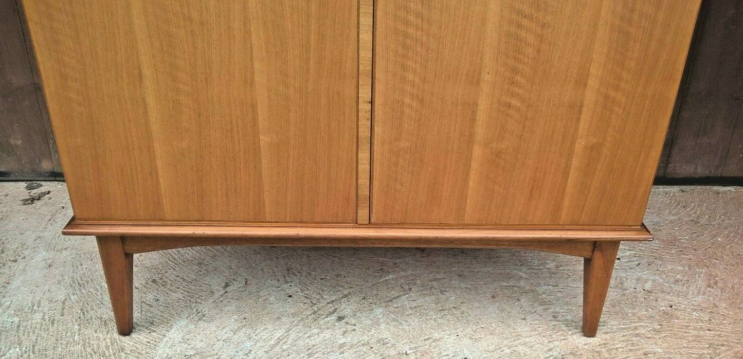 Retro Walnut Wardrobe / Wardrobe By Alfred Cox London