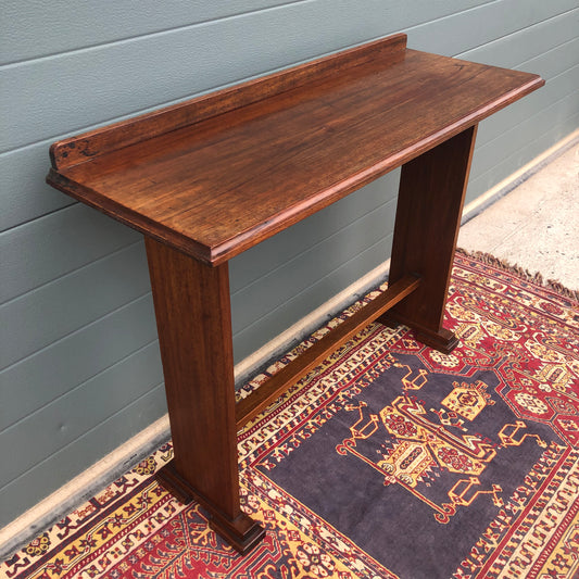 Vintage Arts And Crafts Style Hall Table / Gothic Style Side Table ( SOLD )