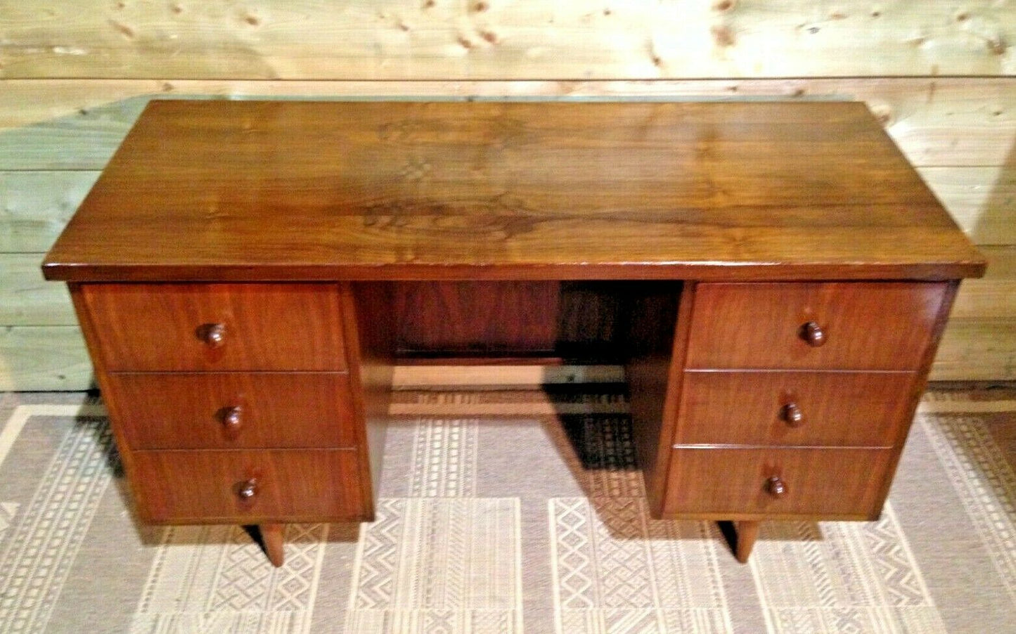 Retro Desk / Mid Century Modern Danish Style Desk