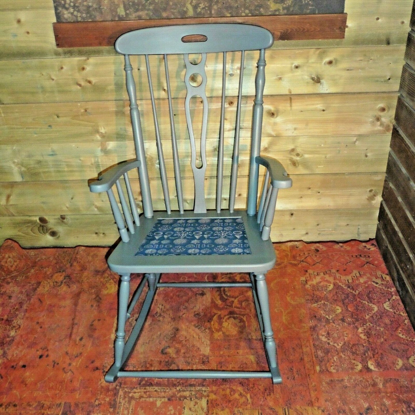 114.....Gorgeous Vintage Rocking Chair / Upcycled Rocking Chair ( sold )