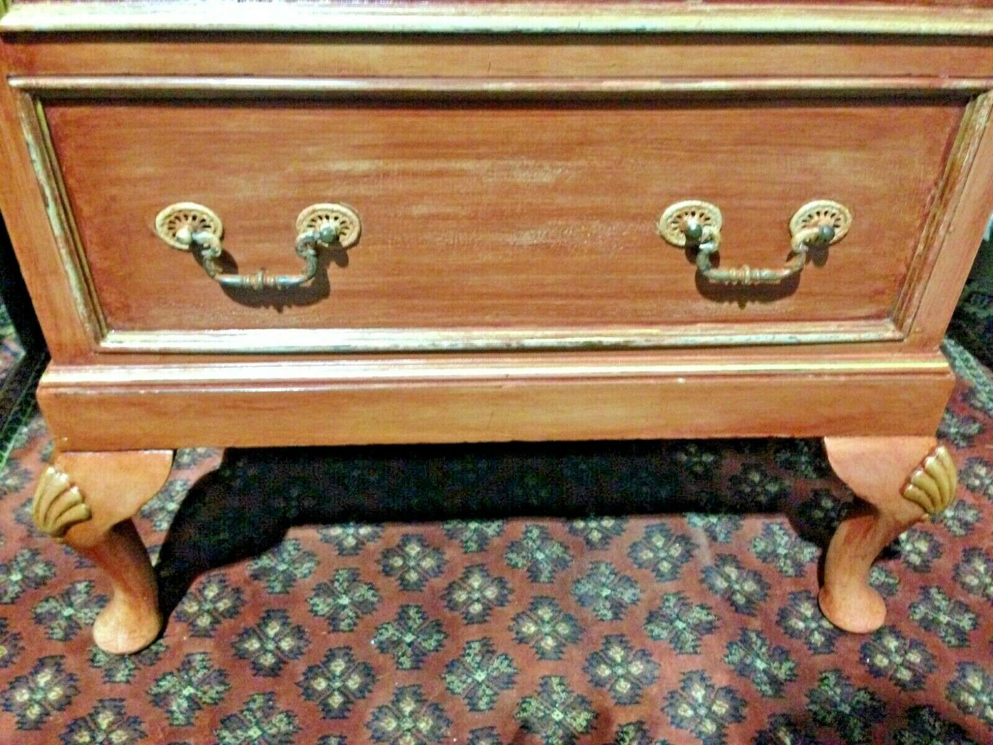 385.......Vintage Upcycled Chest Of Drawers / Tallboy Chest ( SOLD )