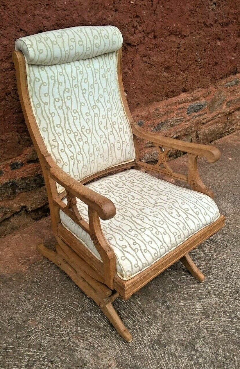 Lovely American Rocking Chair Vintage Oak Rocking Chair