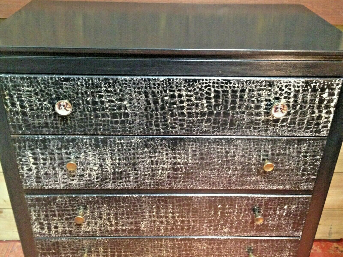 240.....Stunning Upcycled Retro Chest Of Drawers / Lebus Chest ( SOLD )