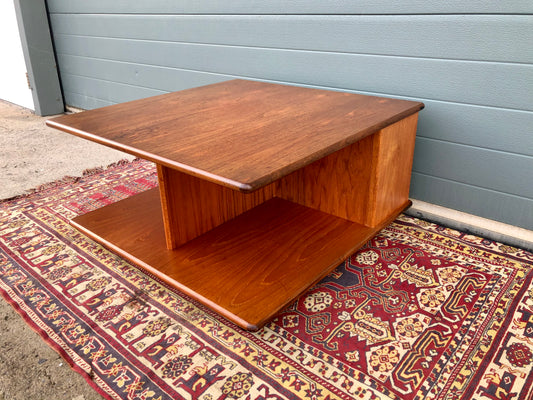 Rare G Plan Square Centrepiece Coffee Table / Retro Teak Coffee Table ( SOLD )