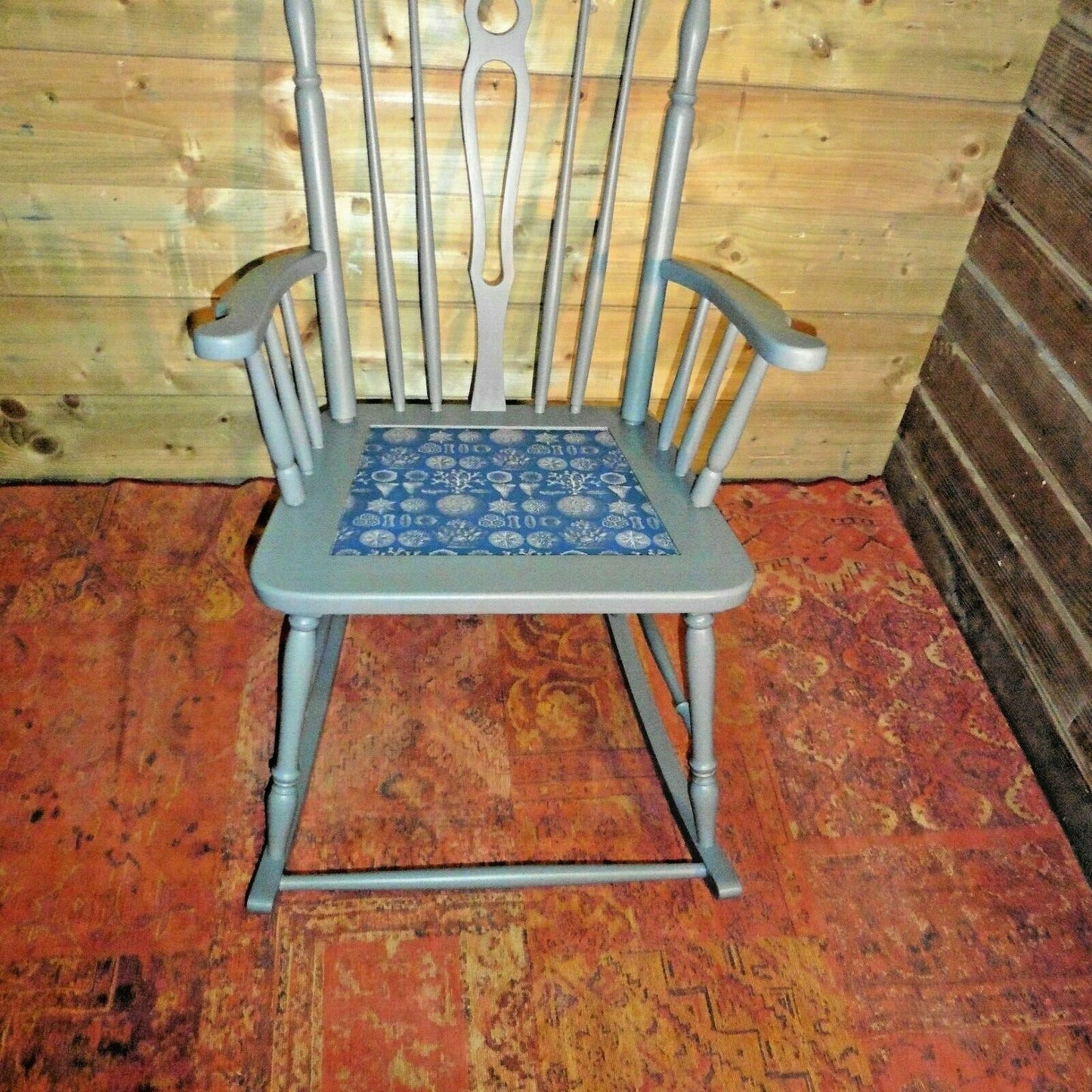 114.....Gorgeous Vintage Rocking Chair / Upcycled Rocking Chair ( sold )