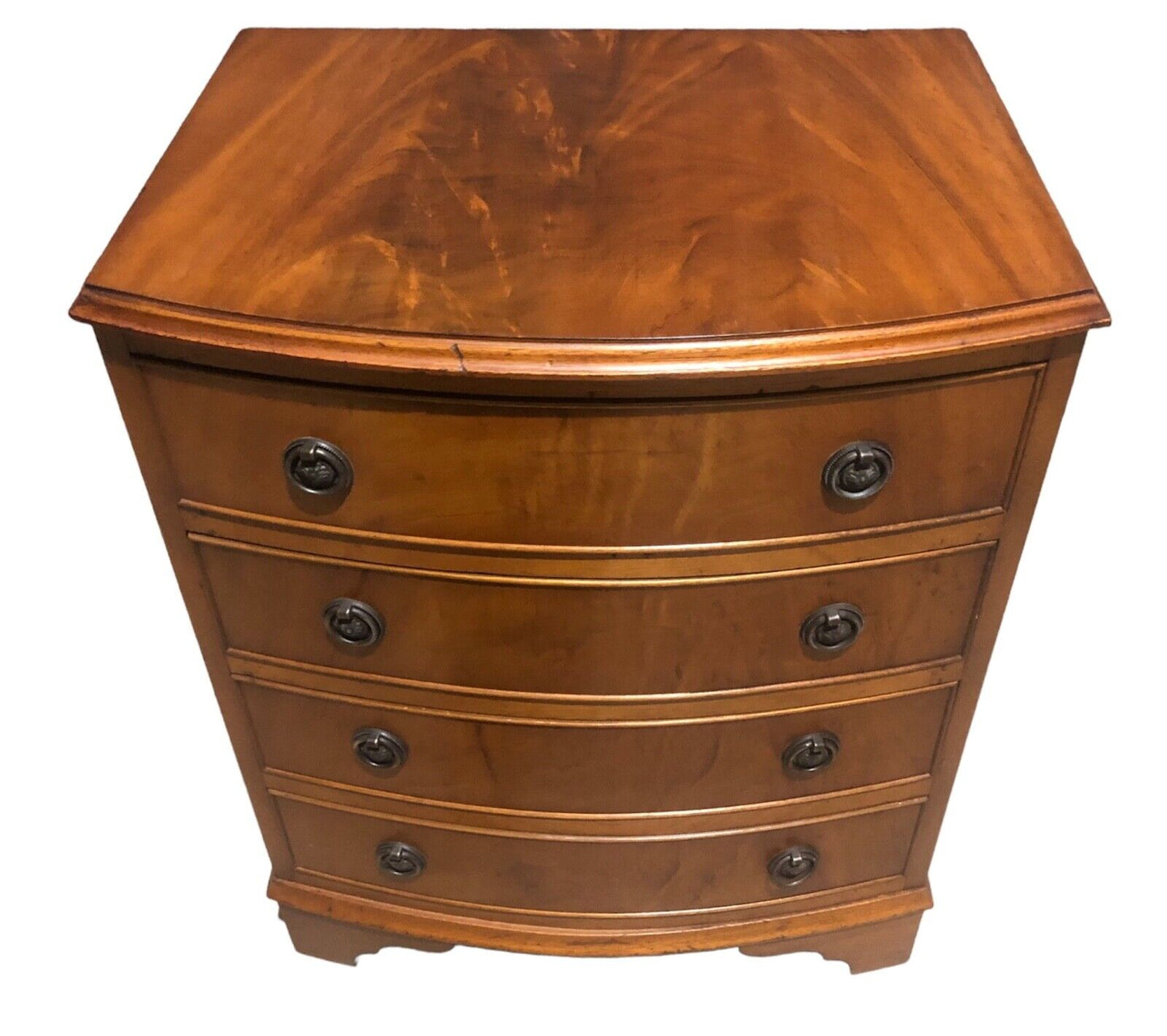 000888....Handsome Vintage Bedside Chest / Bedside Table ( sold )