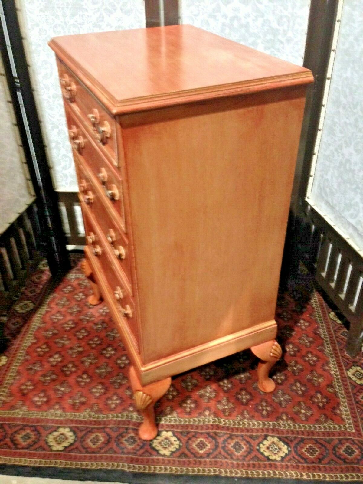 385.......Vintage Upcycled Chest Of Drawers / Tallboy Chest ( SOLD )