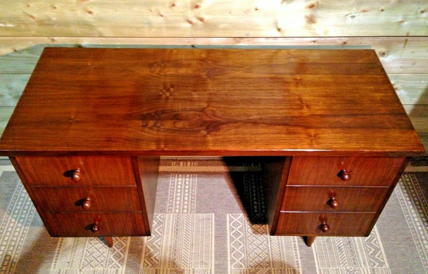 Retro Desk / Mid Century Modern Danish Style Desk