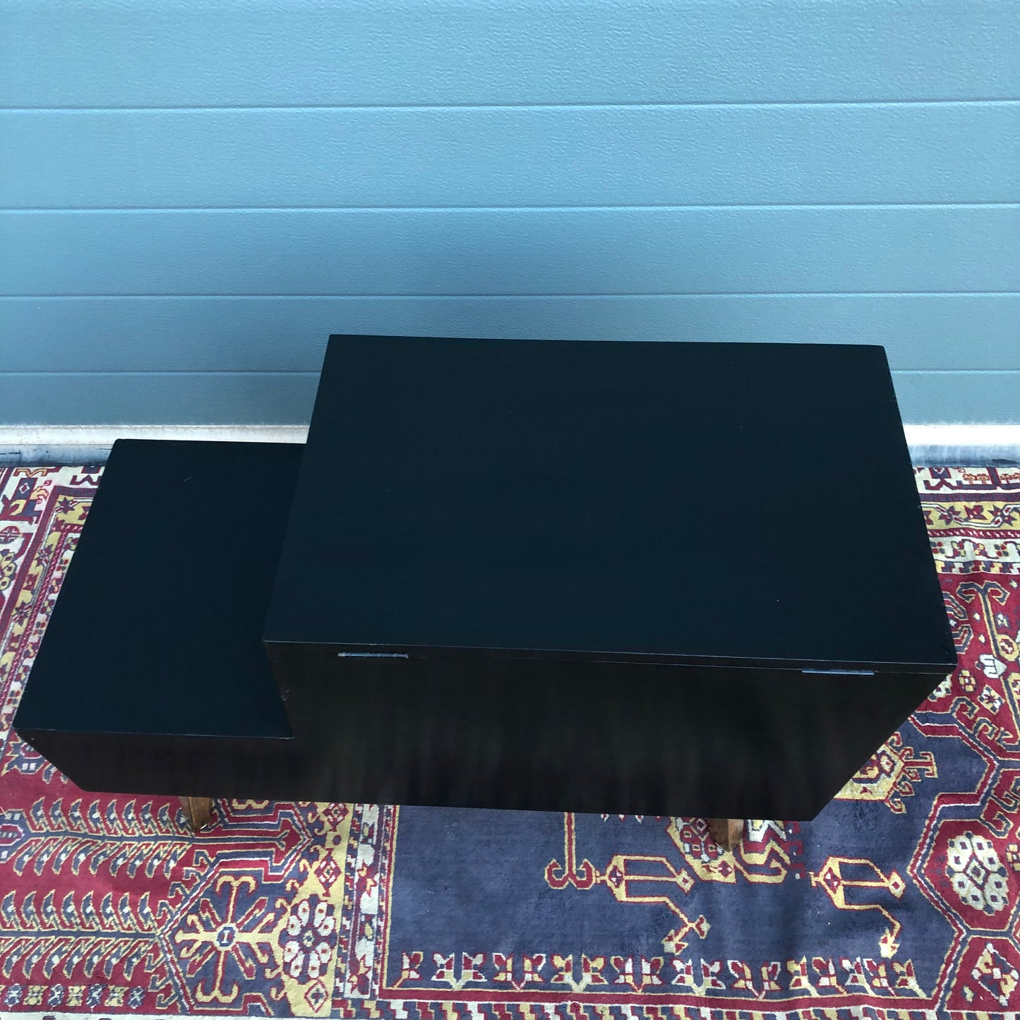 Stylish Retro Workbox / Upcycled Mid Century Sewing Box ( SOLD )