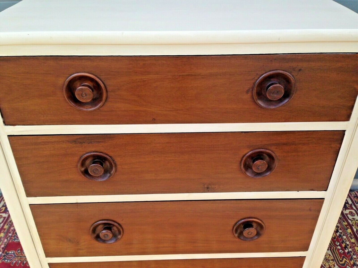 201.....Upcycled Art Deco Style Chest Of Drawers / Art Deco Chest ( SOLD )