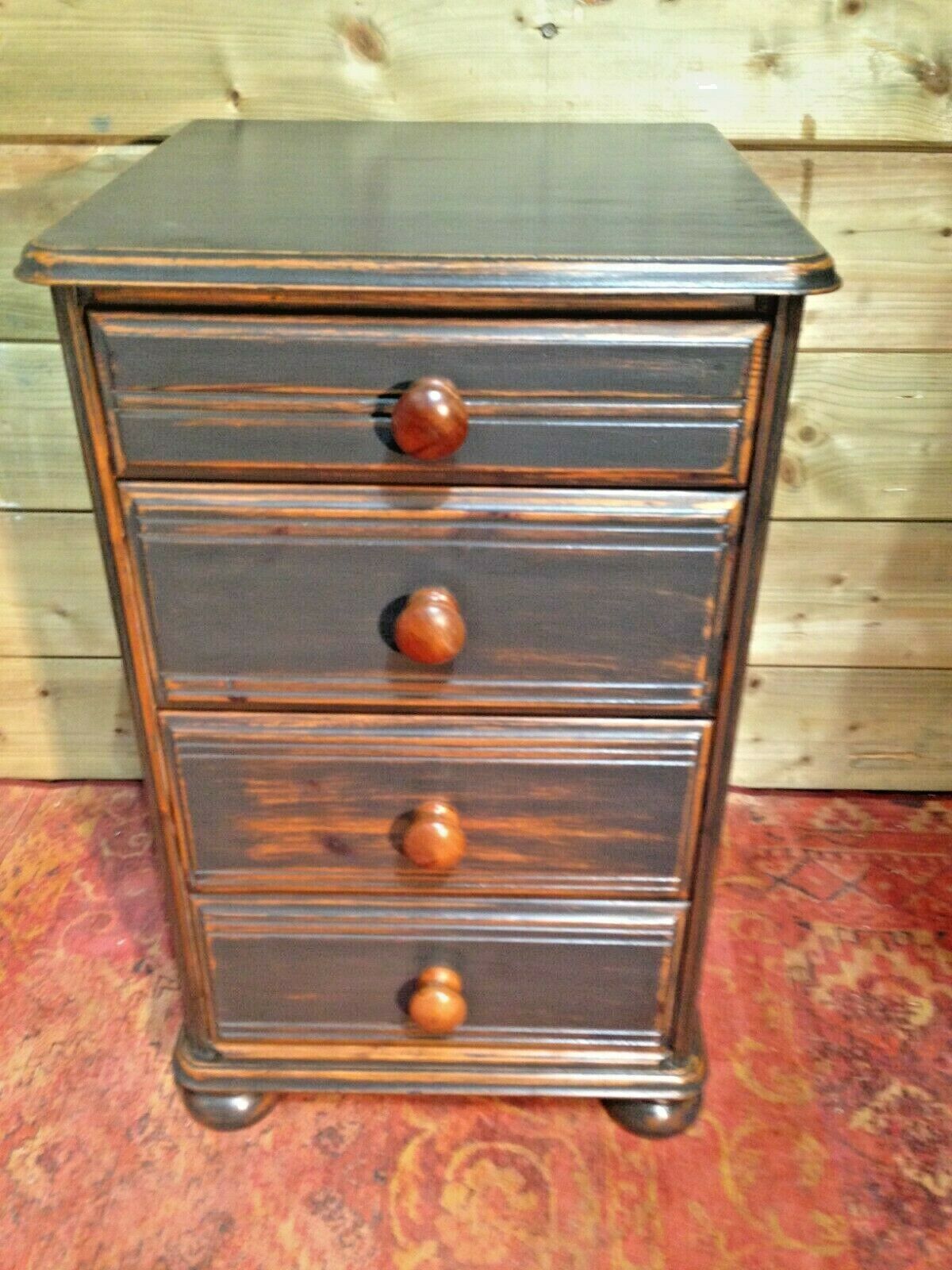 238.....Handsome Vintage Bedside Chests / Pair Of Vintage Bedside Tables ( SOLD )