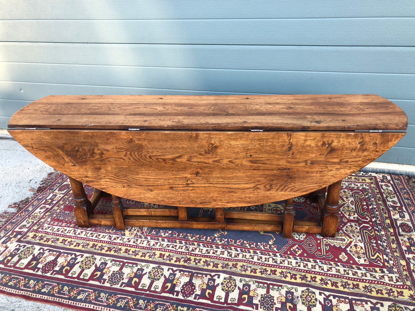 Gorgeous Oak Gateleg Coffee Table / Drop Leaf Coffee Table ( SOLD )