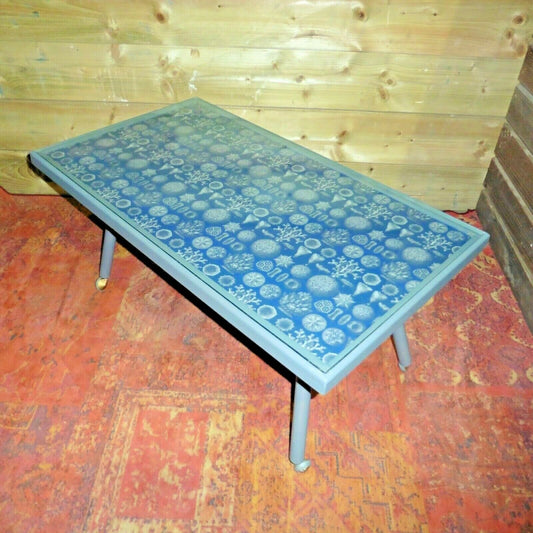 409.....Lovely Upcycled Retro Coffee Table / Mid Century Modern Coffee Table