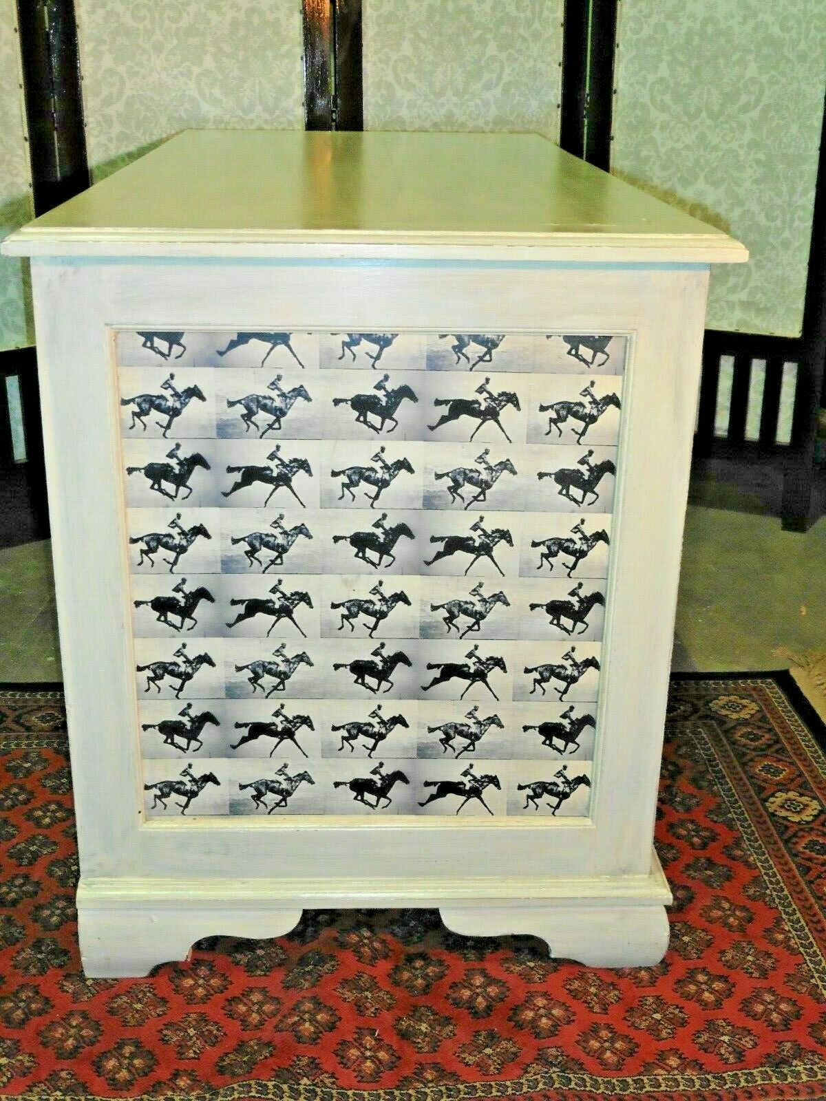 380.....Unique Large Vintage Storage Chest / Upcycled Coffer
