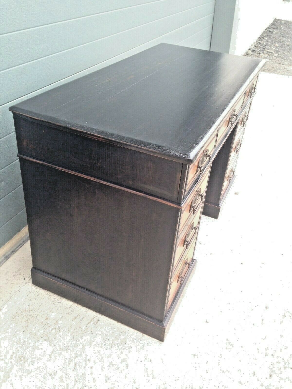 231.....Antique Solid Walnut Desk / Dressing Table