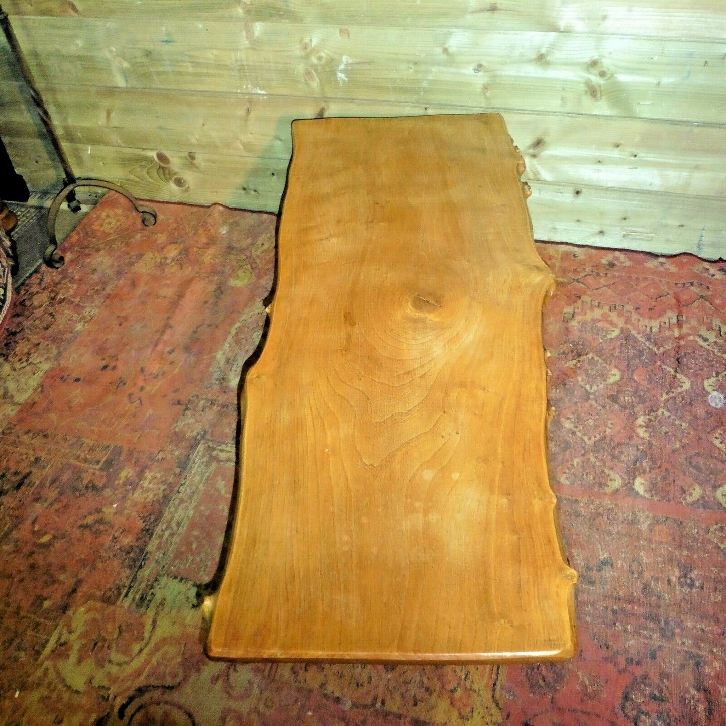 418.....Vintage Rustic Coffee Table / Solid Ash Coffee Table ( SOLD )