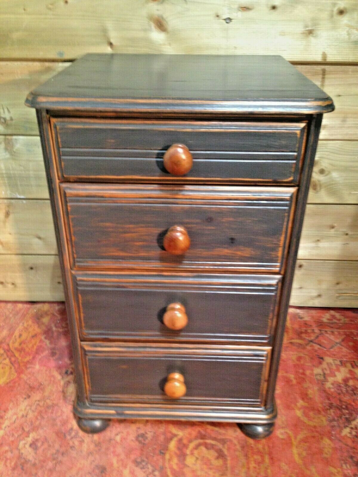 238.....Handsome Vintage Bedside Chests / Pair Of Vintage Bedside Tables ( SOLD )