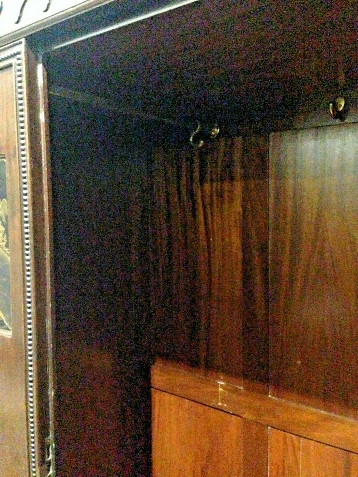 426.....Stunning Vintage Wardrobe / Aesthetic Movement Mahogany Wardrobe ( SOLD )