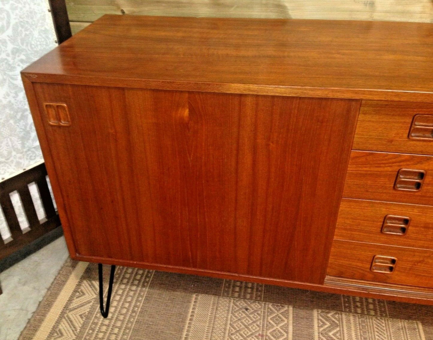 Magnificent Danish Retro Teak Sideboard