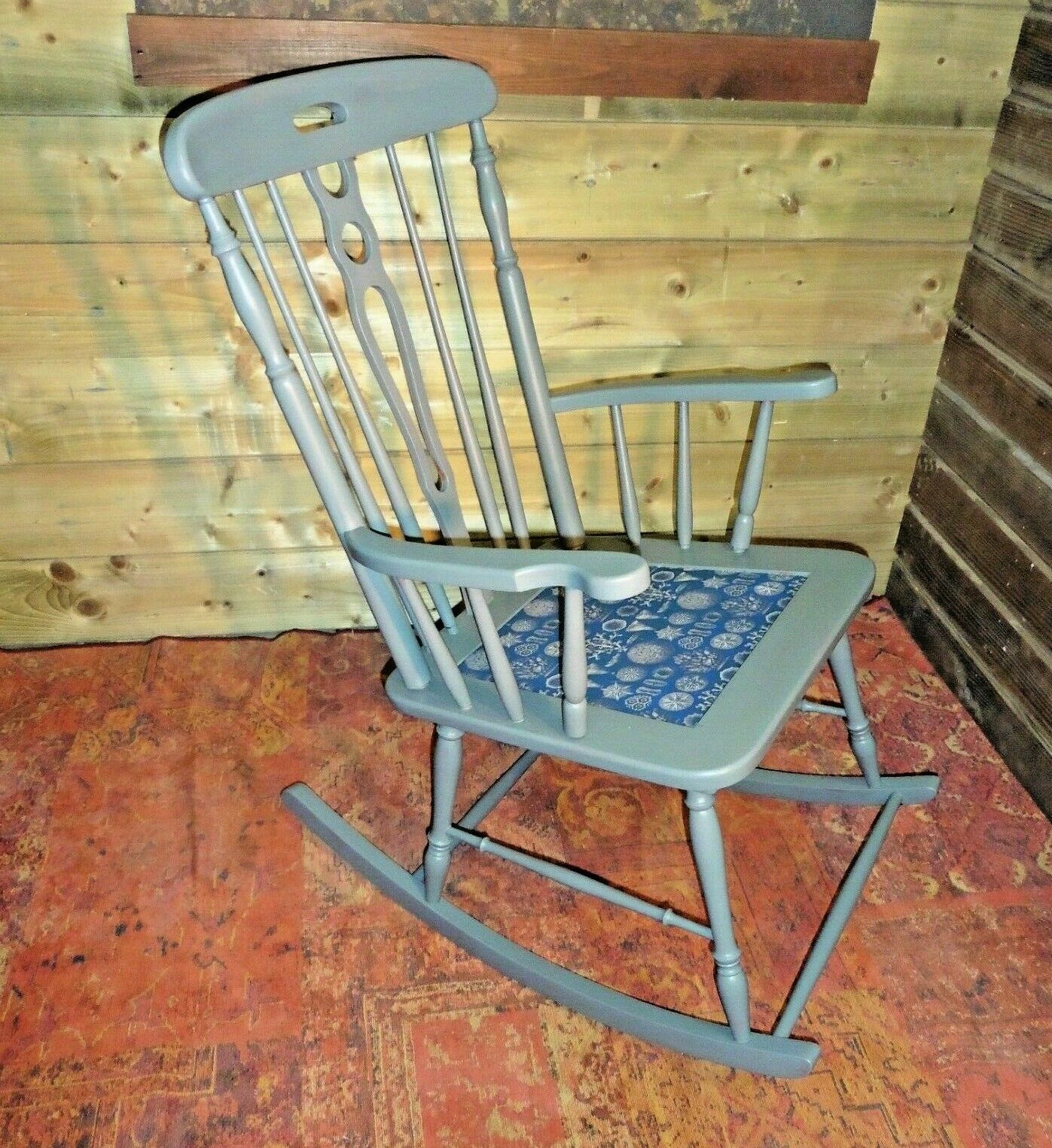 114.....Gorgeous Vintage Rocking Chair / Upcycled Rocking Chair ( sold )