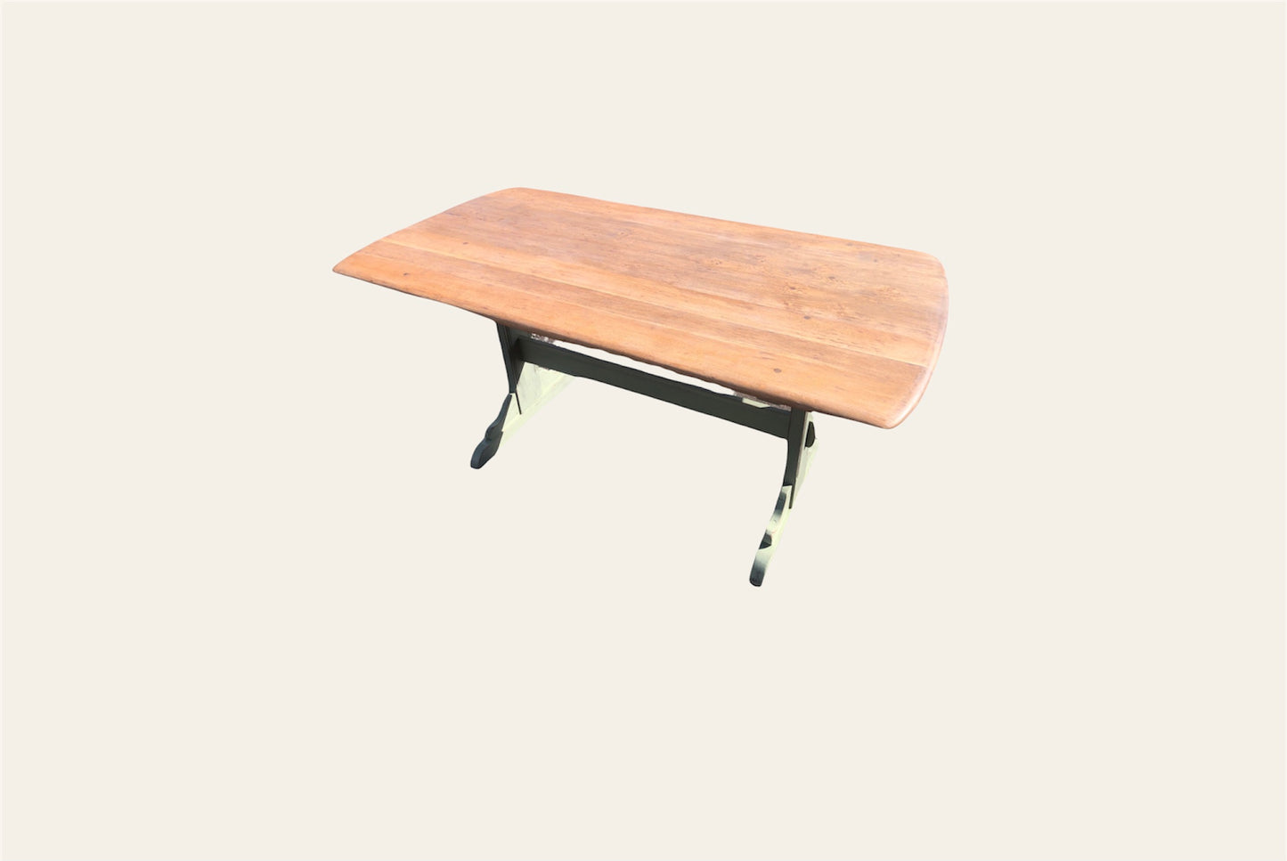 000983.....Vintage Ercol Oak Dining Table ( sold )
