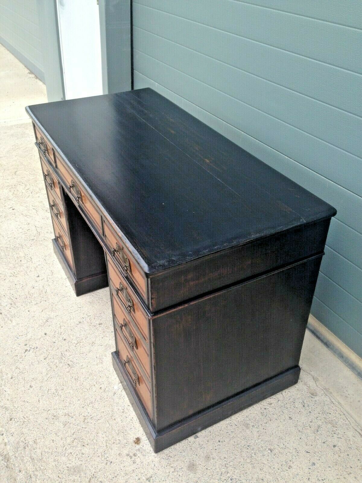 231.....Antique Solid Walnut Desk / Dressing Table
