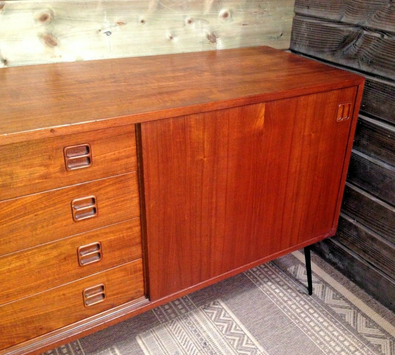 Magnificent Danish Retro Teak Sideboard