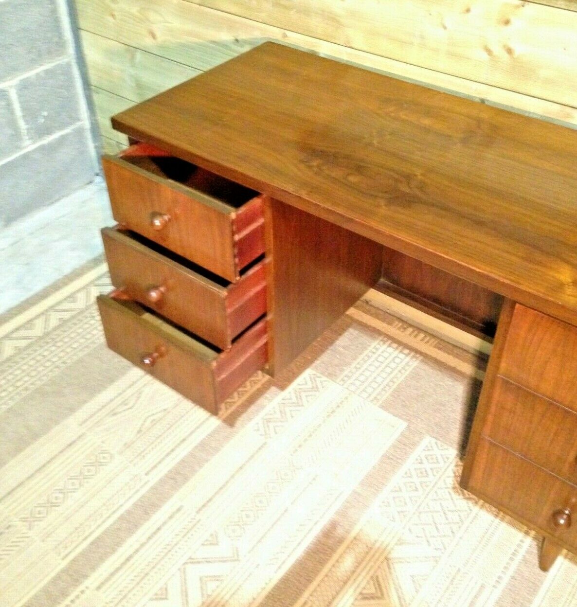 Retro Desk / Mid Century Modern Danish Style Desk