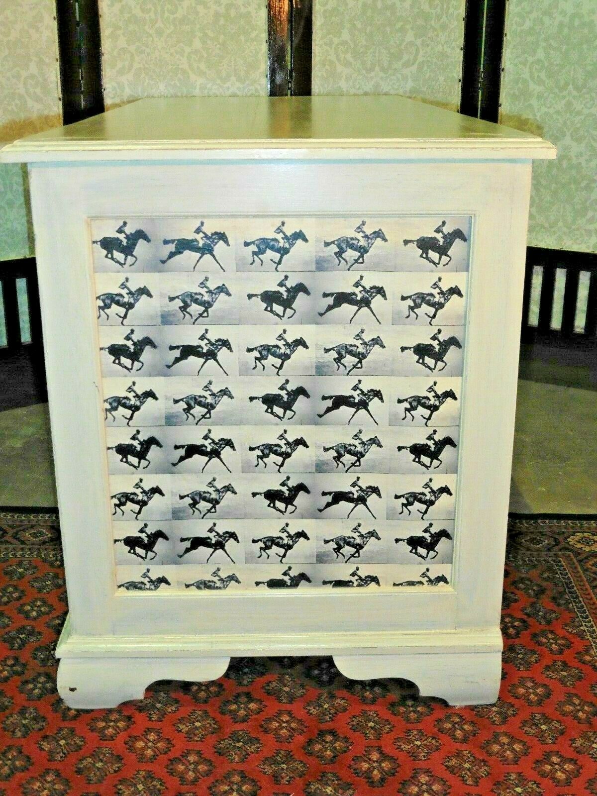 380.....Unique Large Vintage Storage Chest / Upcycled Coffer