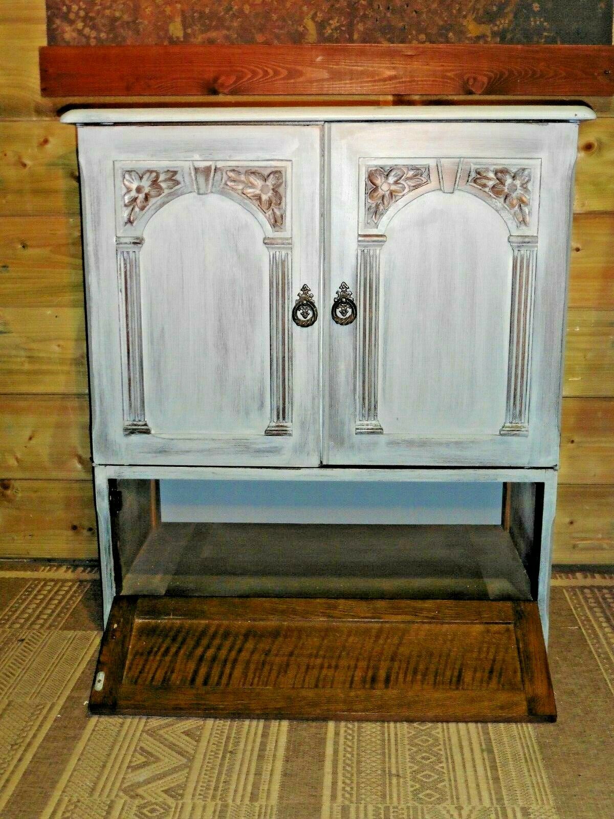 Vintage Upcycled Cabinet / Drinks Cabinet / Media Cabinet