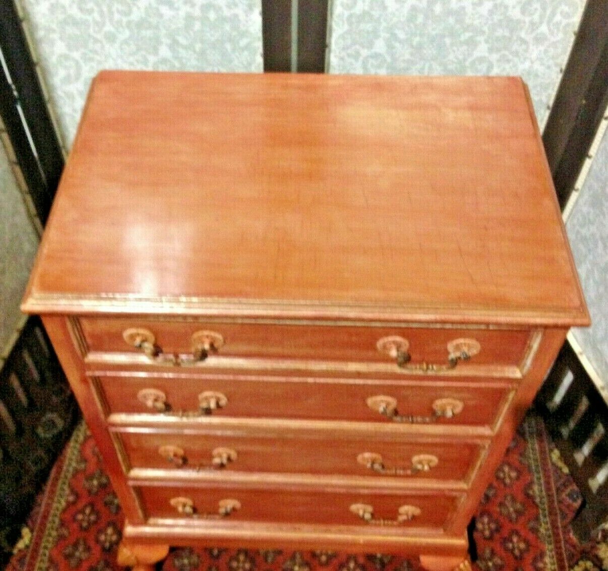 385.......Vintage Upcycled Chest Of Drawers / Tallboy Chest ( SOLD )