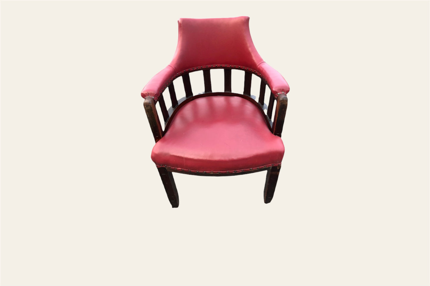 026.....Handsome Antique Mahogany Desk Chair ( sold )