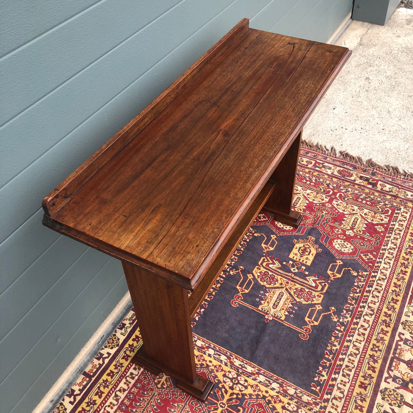 Vintage Arts And Crafts Style Hall Table / Gothic Style Side Table ( SOLD )