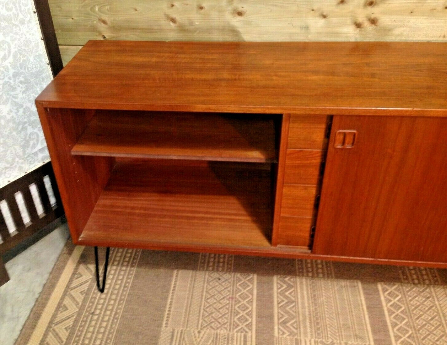Magnificent Danish Retro Teak Sideboard