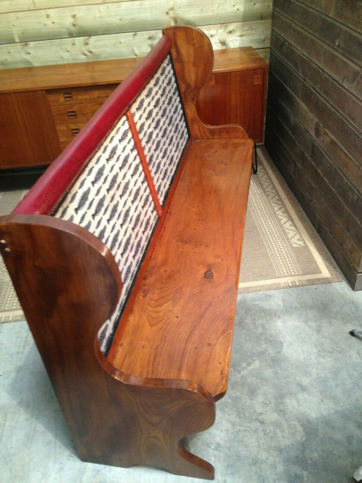 368.......Stunning Upcycled Settle Or Vintage Pew Bench ( SOLD )