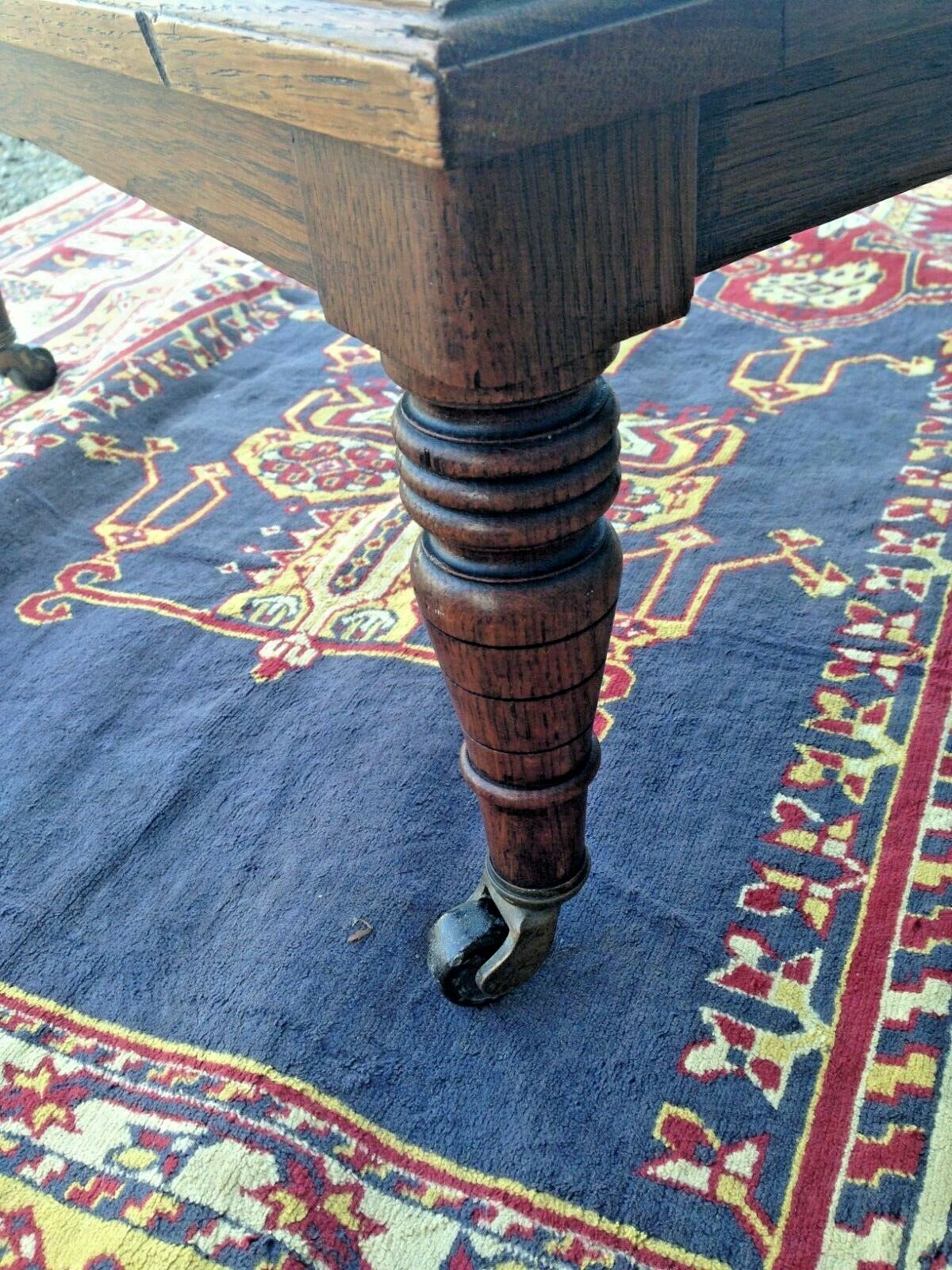 215....Antique Oak Luggage Stand / Antique Luggage Rack....SOLD !