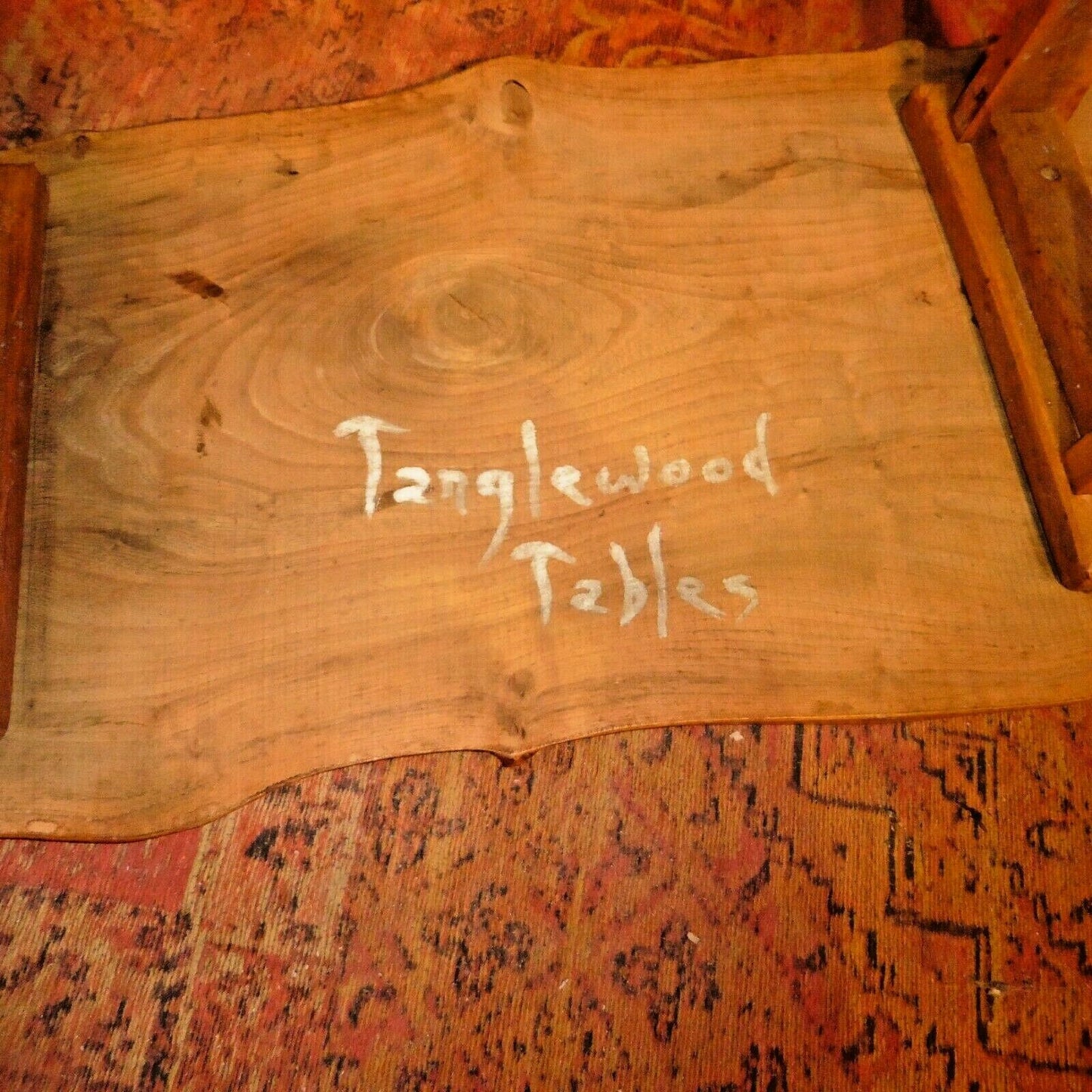 418.....Vintage Rustic Coffee Table / Solid Ash Coffee Table ( SOLD )