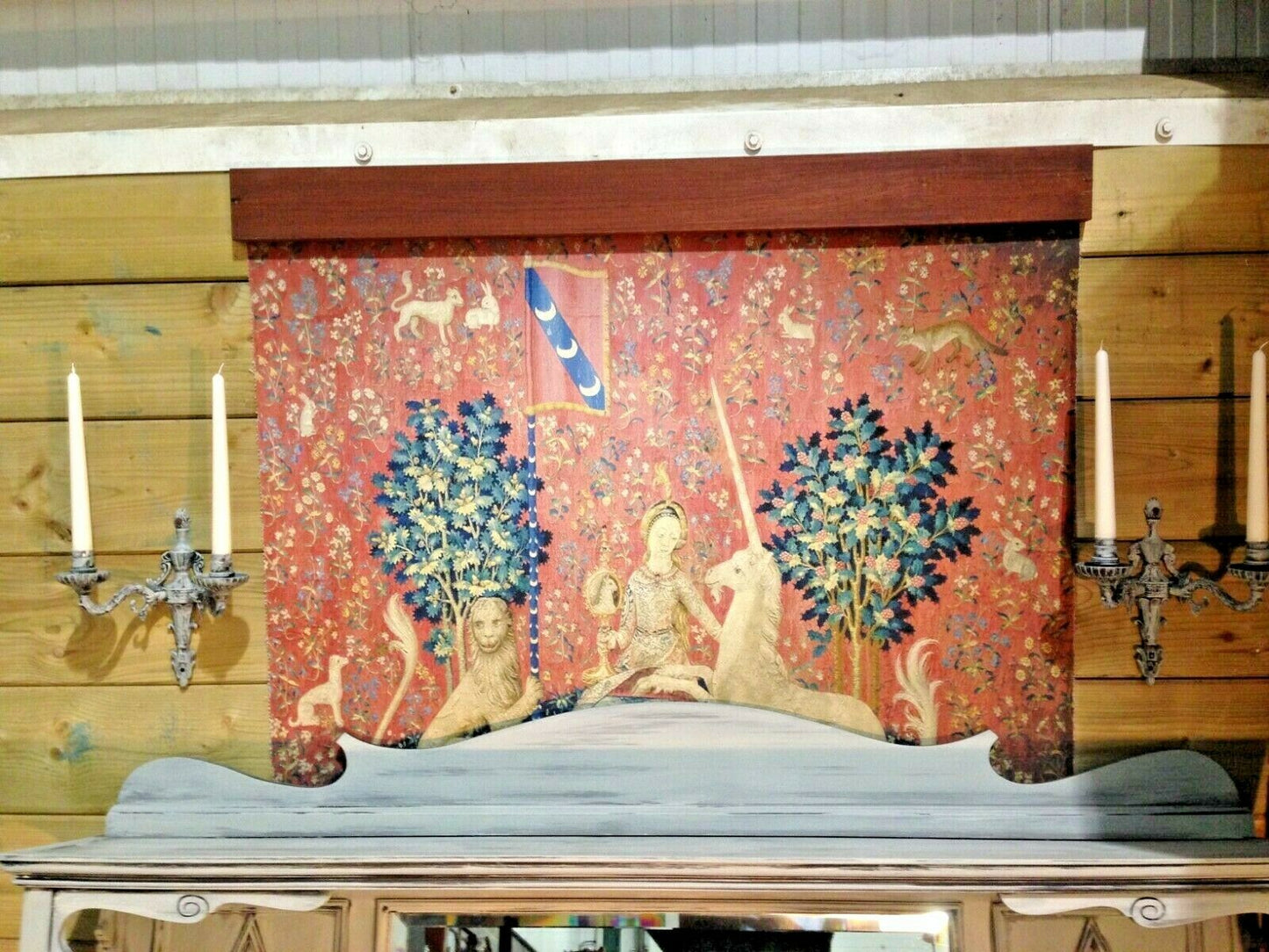 421.....Stunning Vintage Overmantel Mirror / Overmantle Mirror ( SOLD )