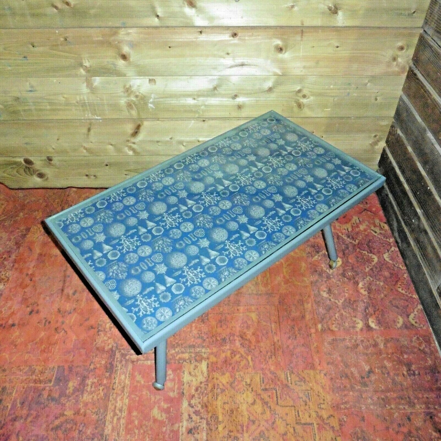 409.....Lovely Upcycled Retro Coffee Table / Mid Century Modern Coffee Table