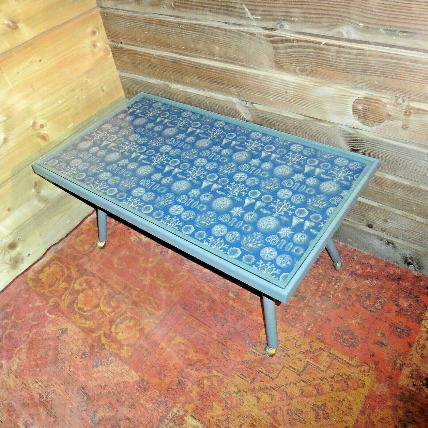 409.....Lovely Upcycled Retro Coffee Table / Mid Century Modern Coffee Table