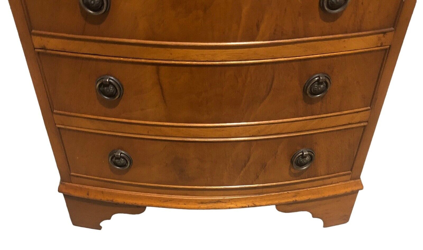 000888....Handsome Vintage Bedside Chest / Bedside Table ( sold )