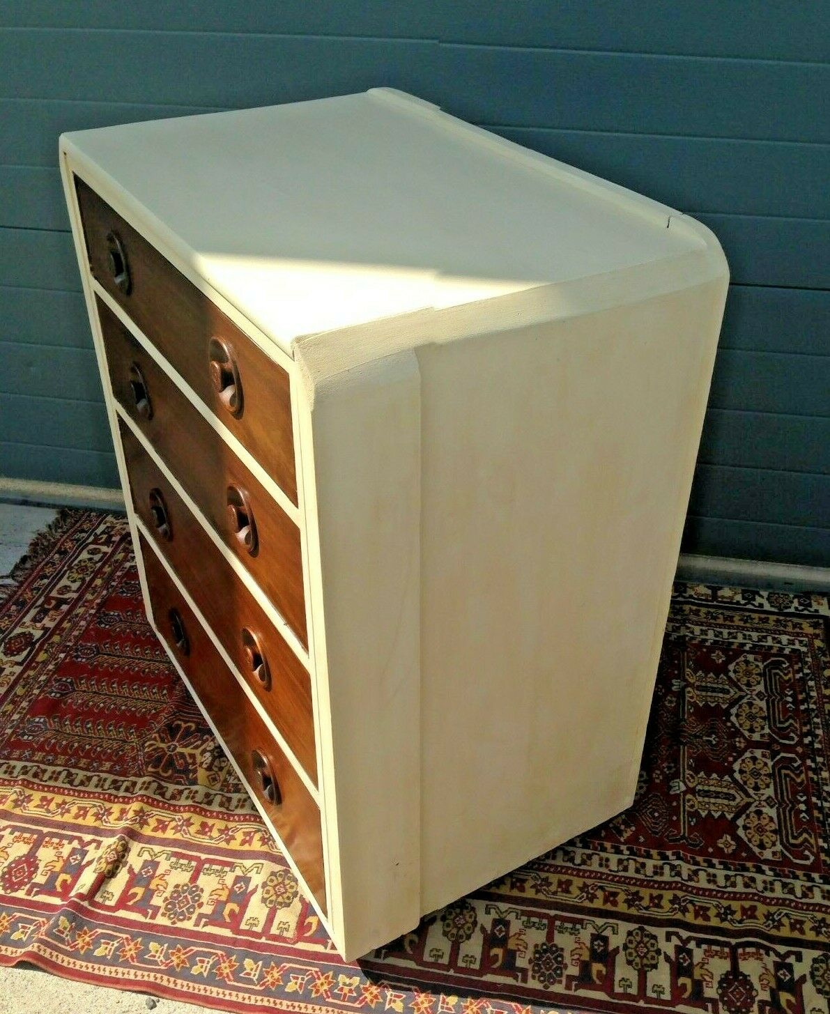 201.....Upcycled Art Deco Style Chest Of Drawers / Art Deco Chest ( SOLD )