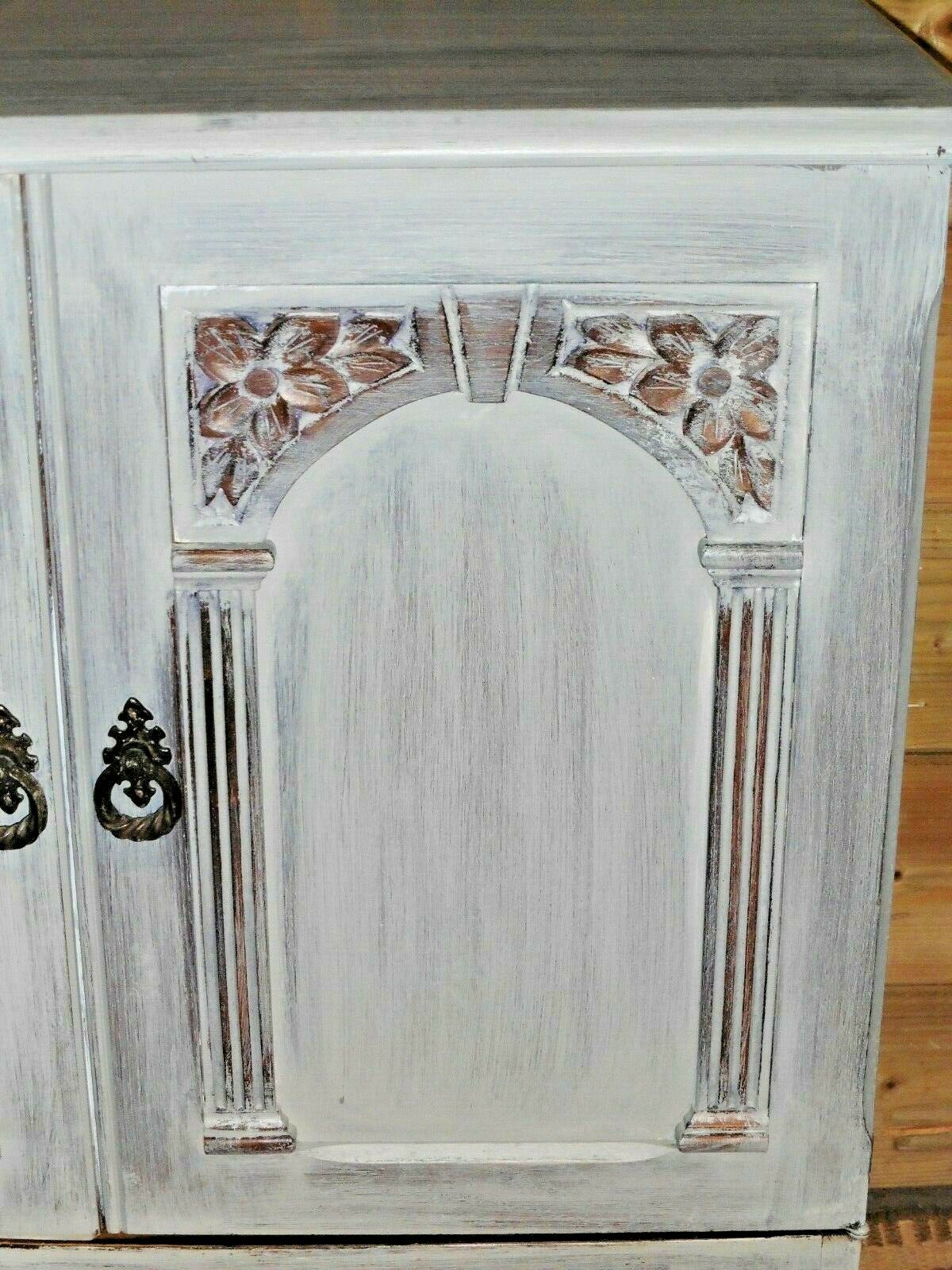Vintage Upcycled Cabinet / Drinks Cabinet / Media Cabinet
