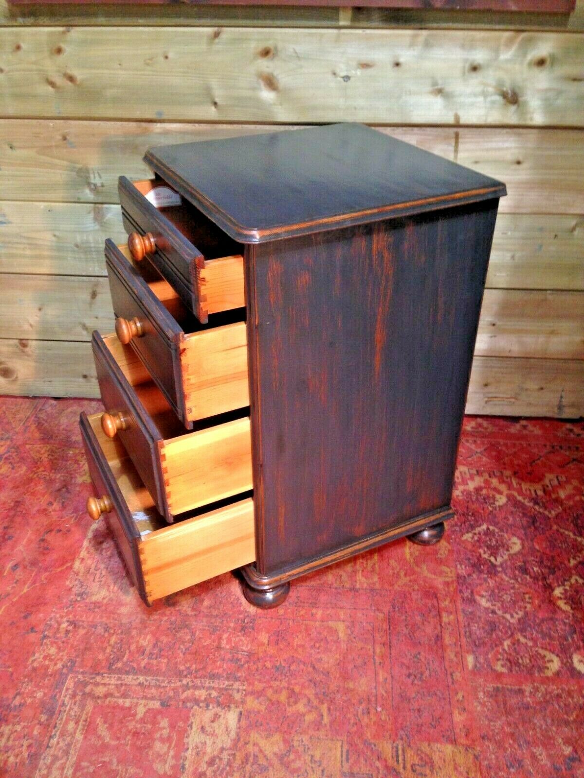 238.....Handsome Vintage Bedside Chests / Pair Of Vintage Bedside Tables ( SOLD )